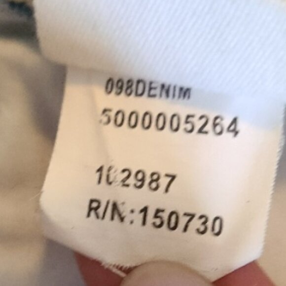 KSUBI CHLO WASTED ETERNAL JEANS ULTRA HIGH RISE RELAXED TAPER RIGID DENIM sz 27 - Picture 11 of 12